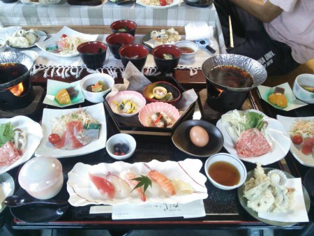 豪華料理！羨ますいー！